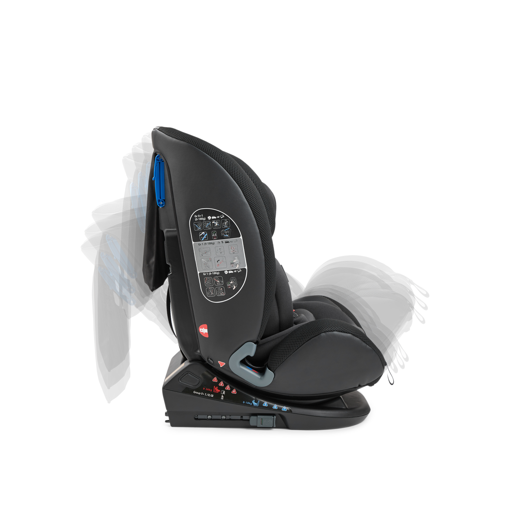 Автокресло Happy Baby Orex Isofix 0+/1/2/3 (0-36 кг) - фото 24
