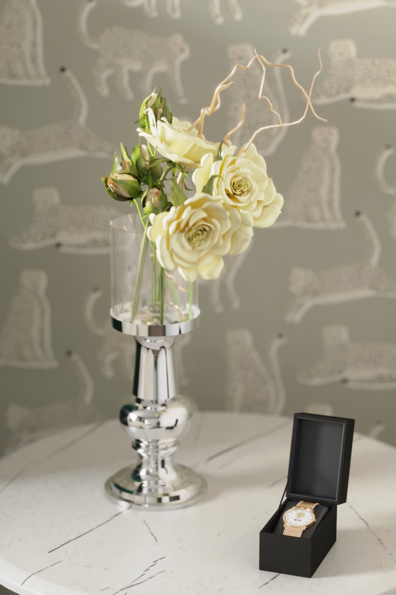 Стол журнальный КАЛИФОРНИЯ МЕБЕЛЬ Альбано белый мрамор - фото 4