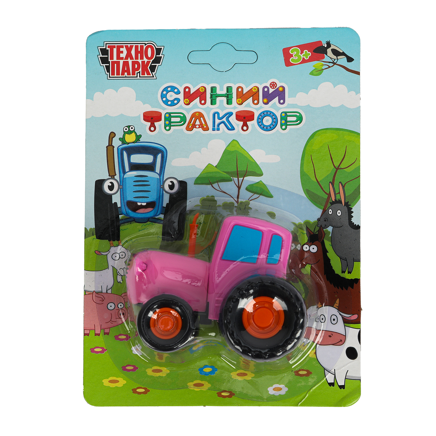 Трактор Технопарк Синий трактор 389729 - фото 1