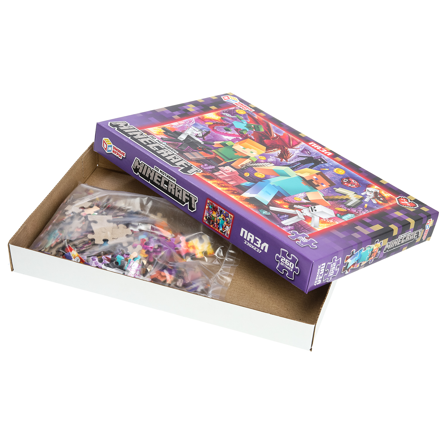 Пазл Умные игры По мотивам Майнкрафт классический - фото 2