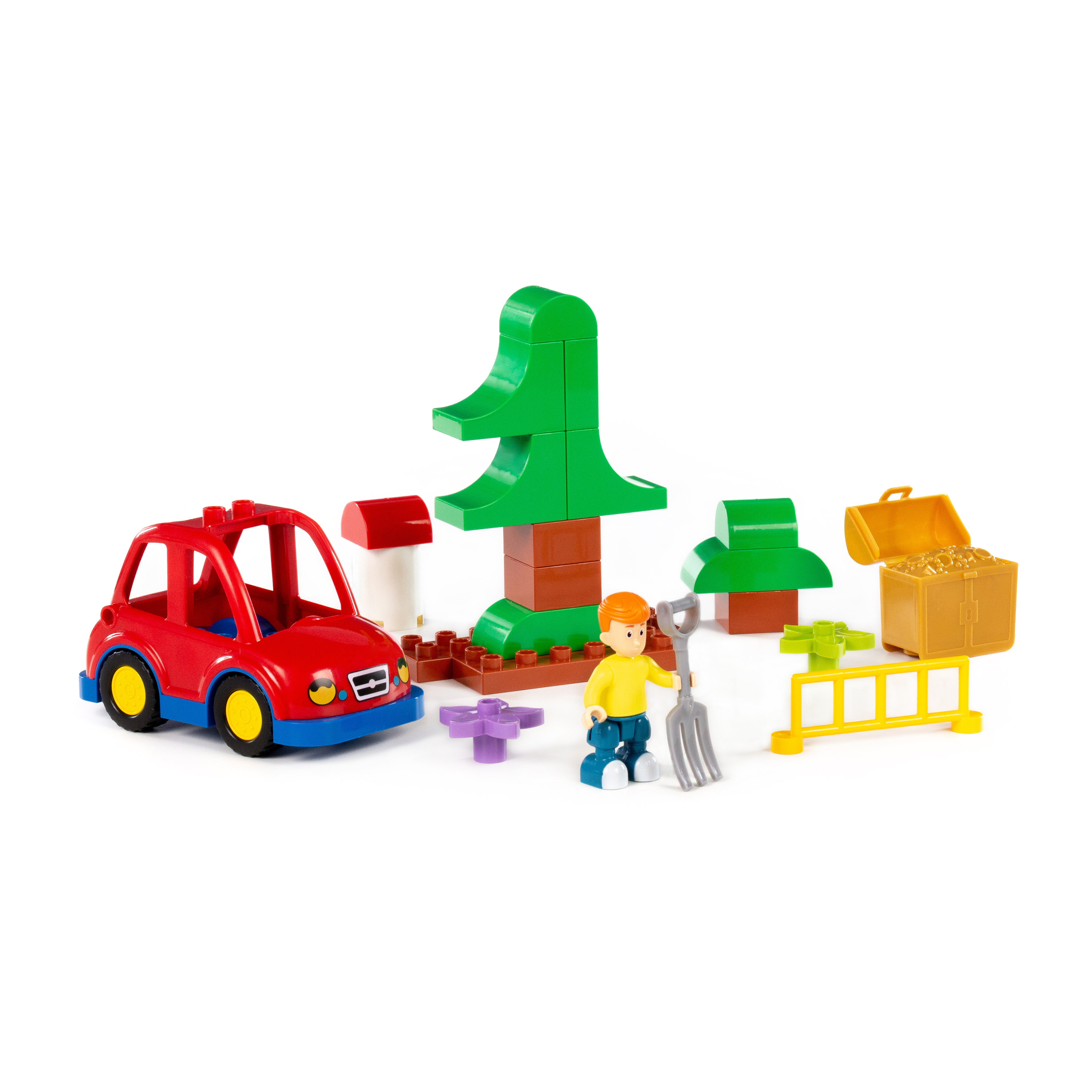 Конструктор Полесье Дядя Фёдор 24 дет. - фото 6