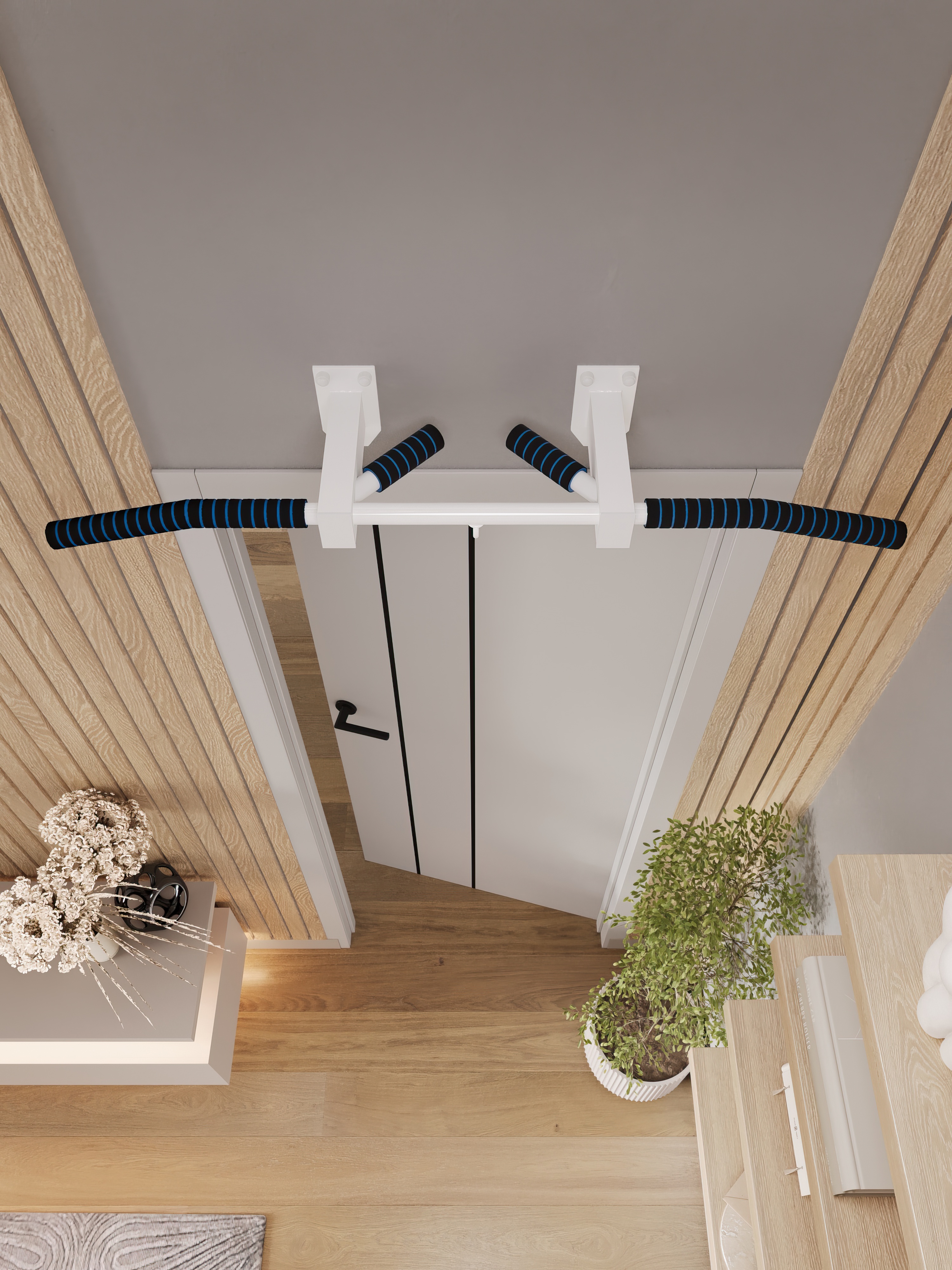 Турник наддверный "Буйвол" COMFORT - неопреновое покрытие - фото 14