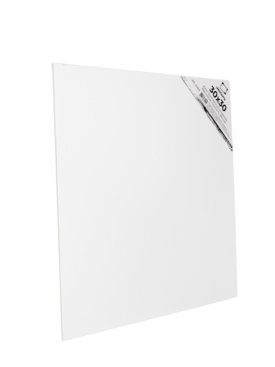 Холст Малевичъ на картоне 30х30 см набор 5 штук - фото 9