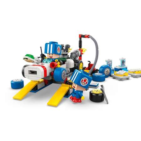 Конструктор LEGO Super Mario Гараж Тоада блочный