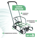 Санки Ника Тимка 6 со спинкой