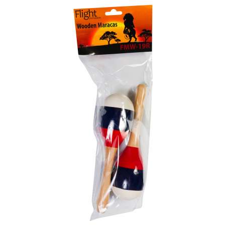 Маракасы деревянные Flight FMW 19R