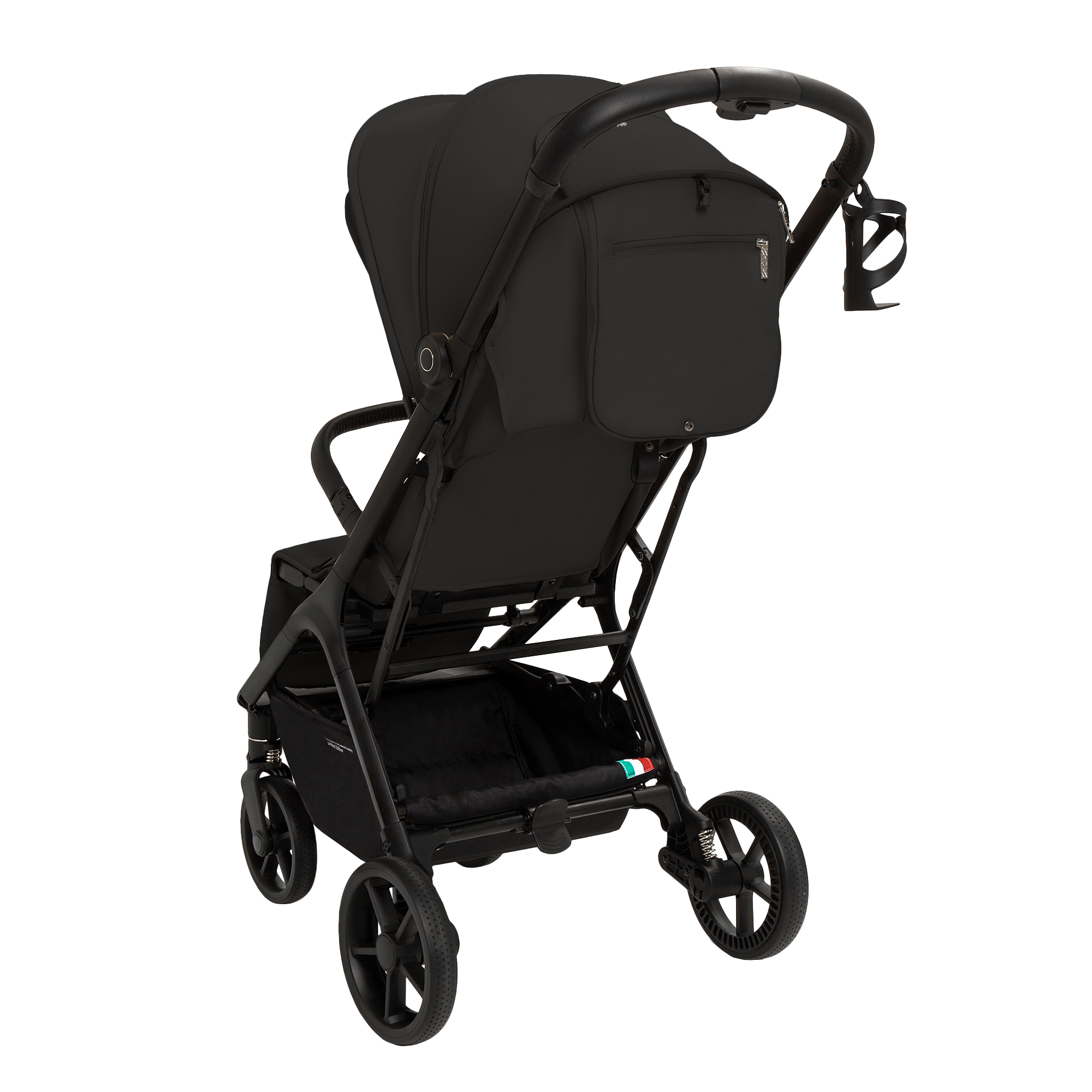 Коляска прогулочная Sweet Baby Colibri Plus Black черный - фото 16