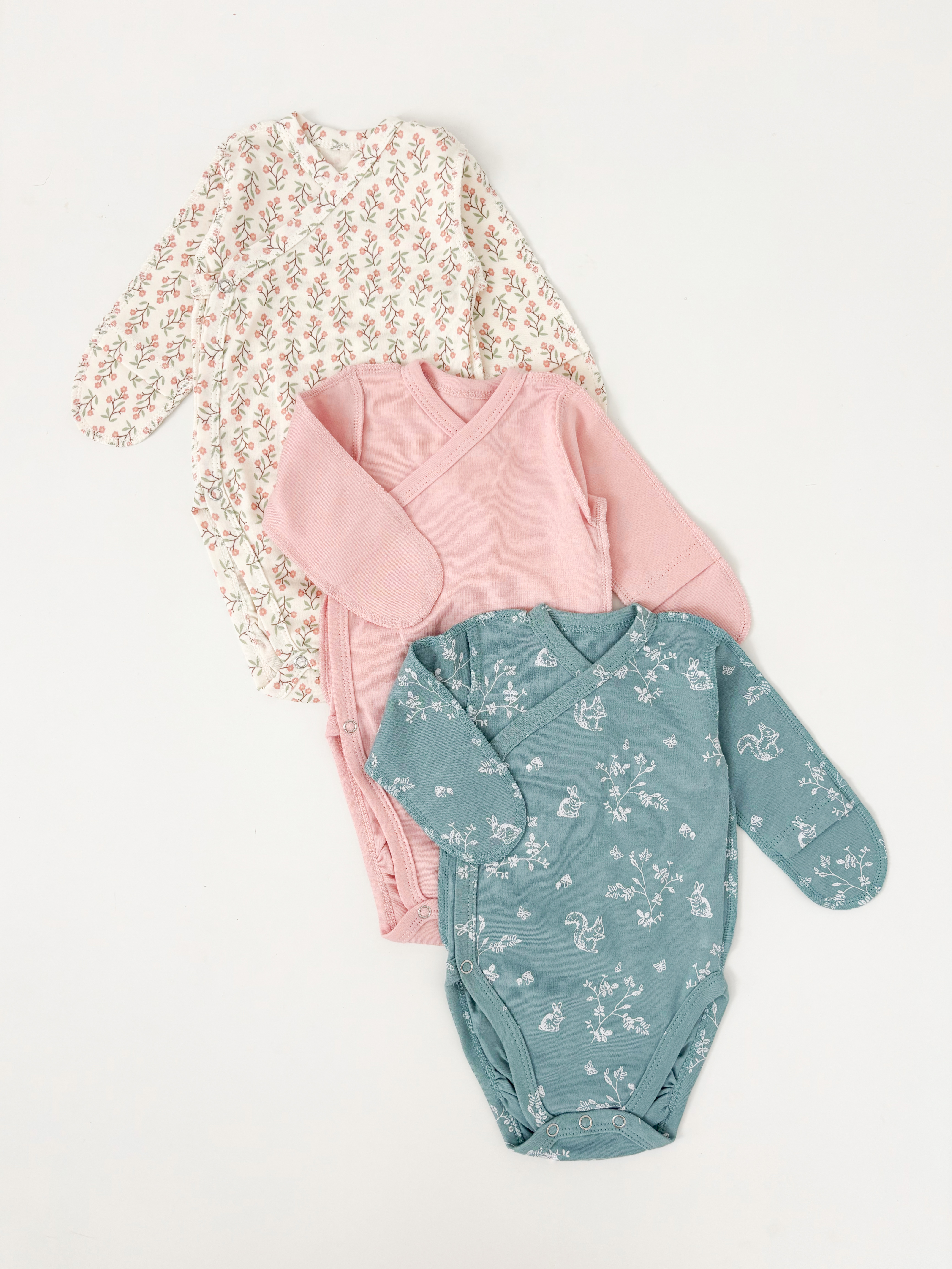 Боди 3 шт Carrot 10002272фрукты - фото 2