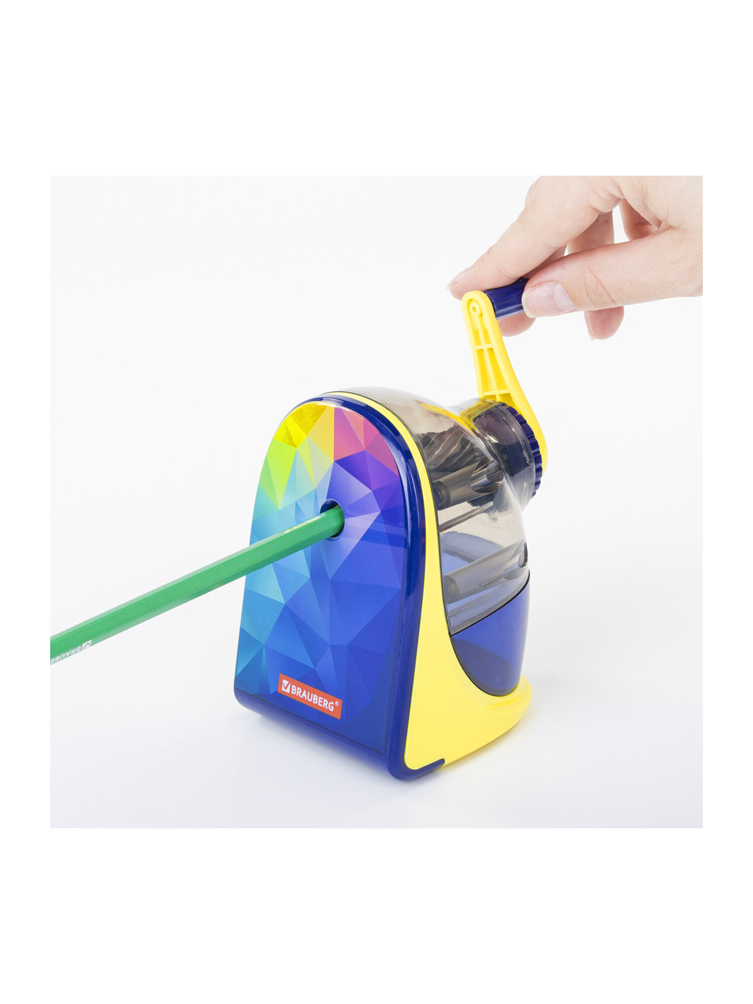 Точилка Brauberg с контейнером для стружки - фото 13