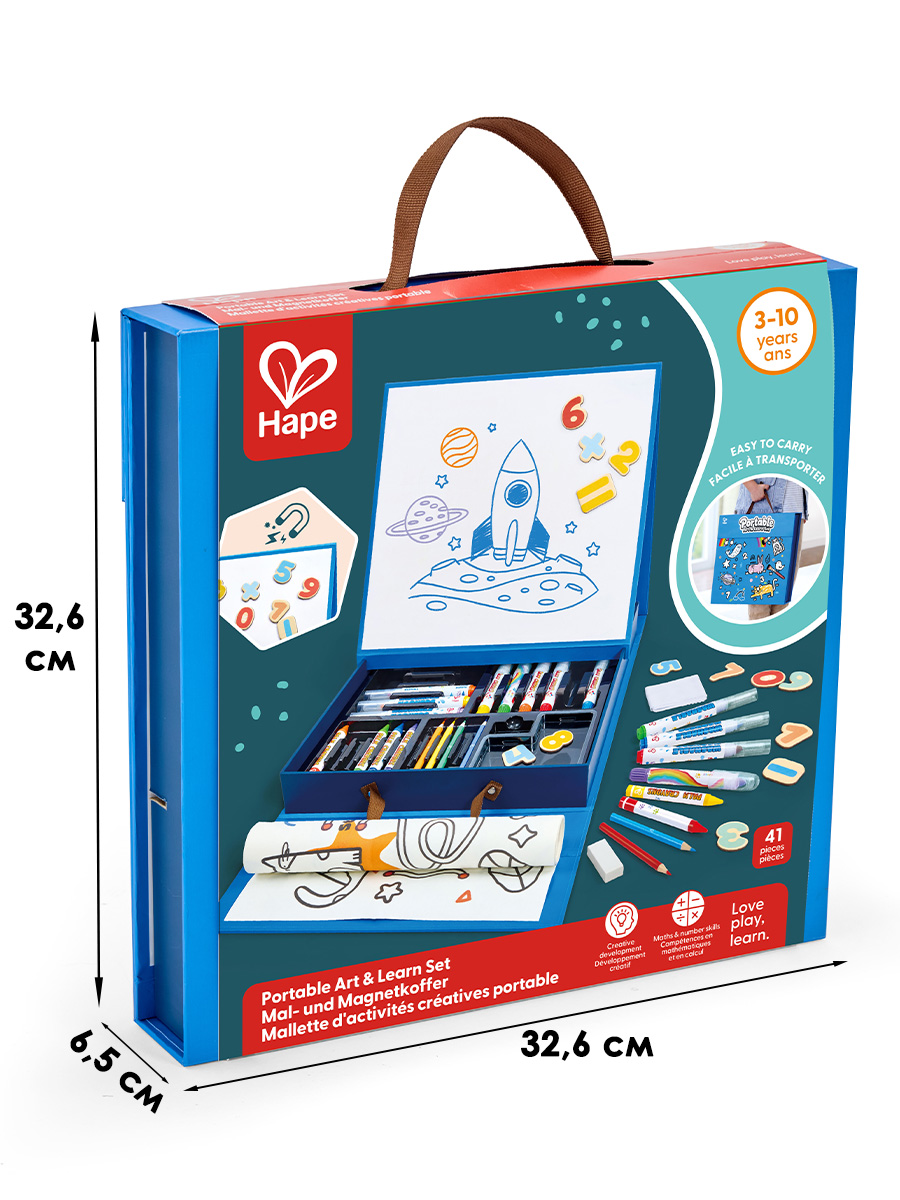 Творческий набор Hape Считаем и рисуем - фото 2