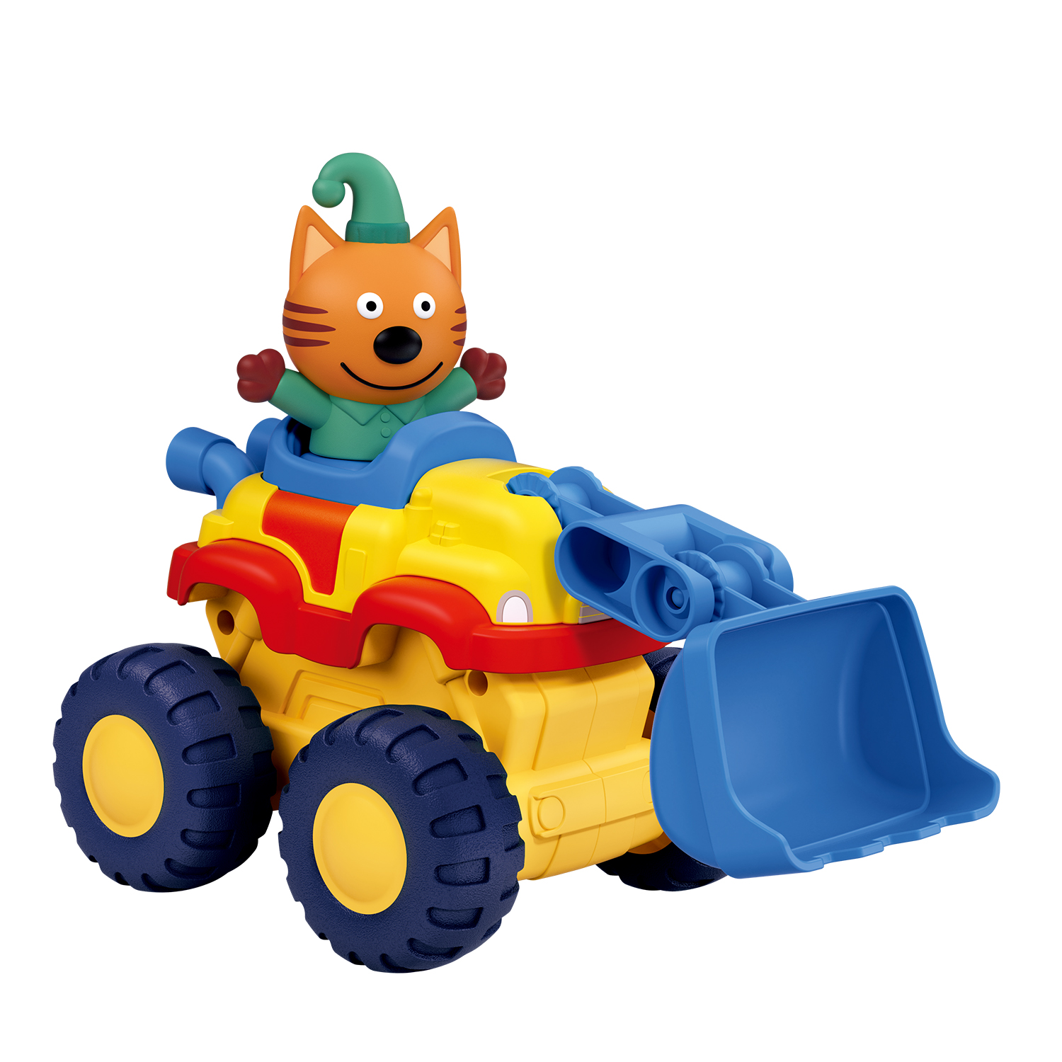 Конструктор SLUBAN Компот на экскаваторе 14 дет. - фото 1