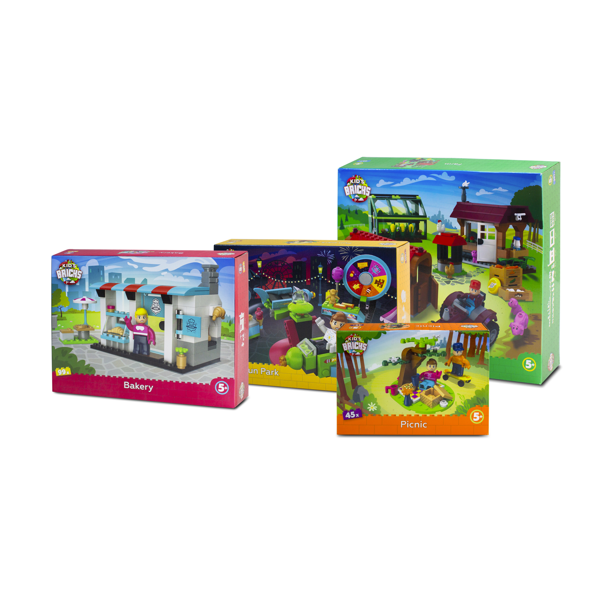 Конструктор kids bricks - фото 5