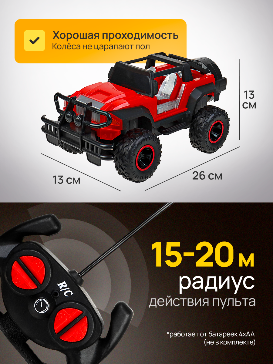 Внедорожник РУ Рыжий кот 1:16 - фото 3