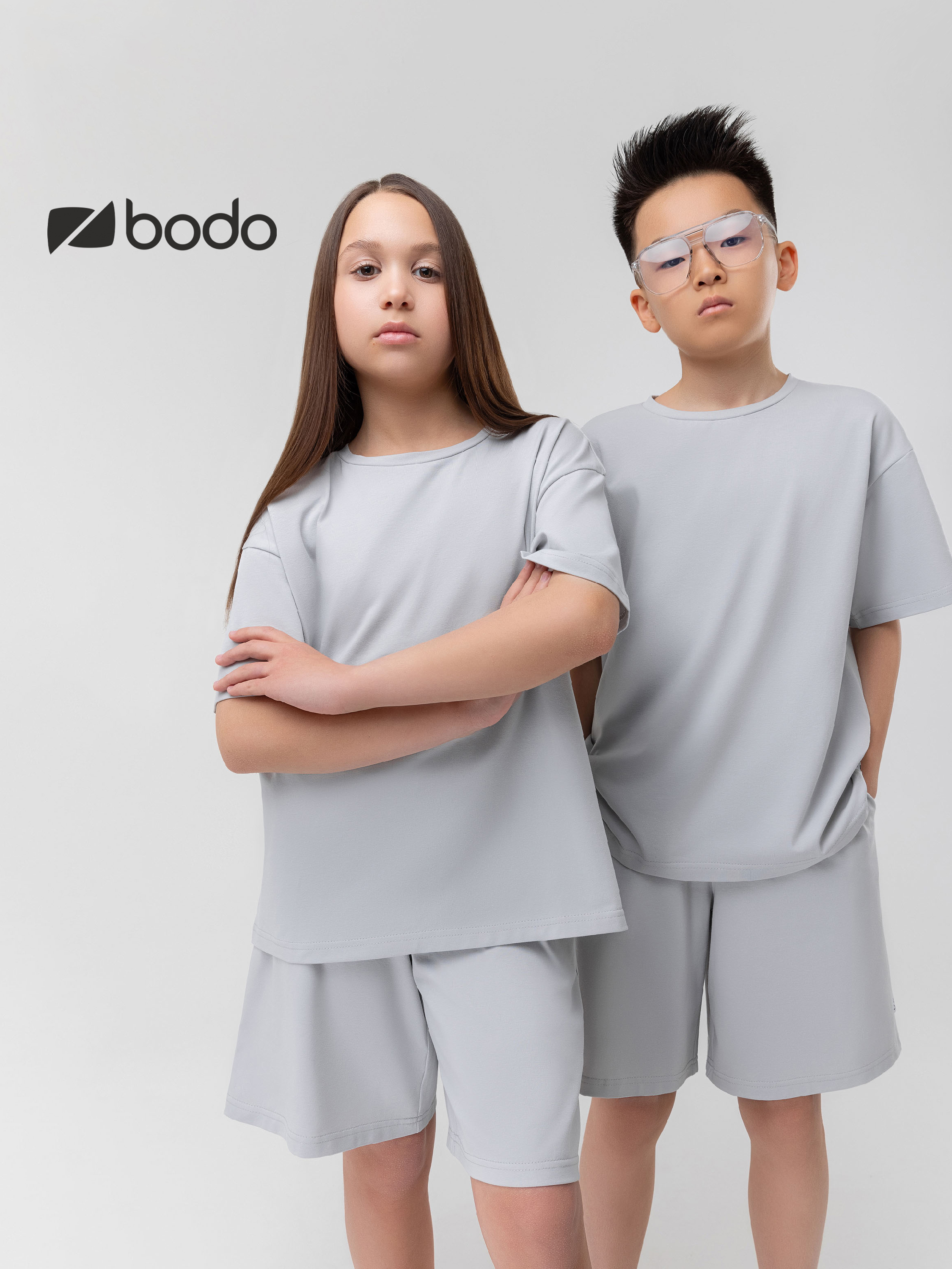 Костюм спортивный Bodo 46-26МU_серый - фото 12