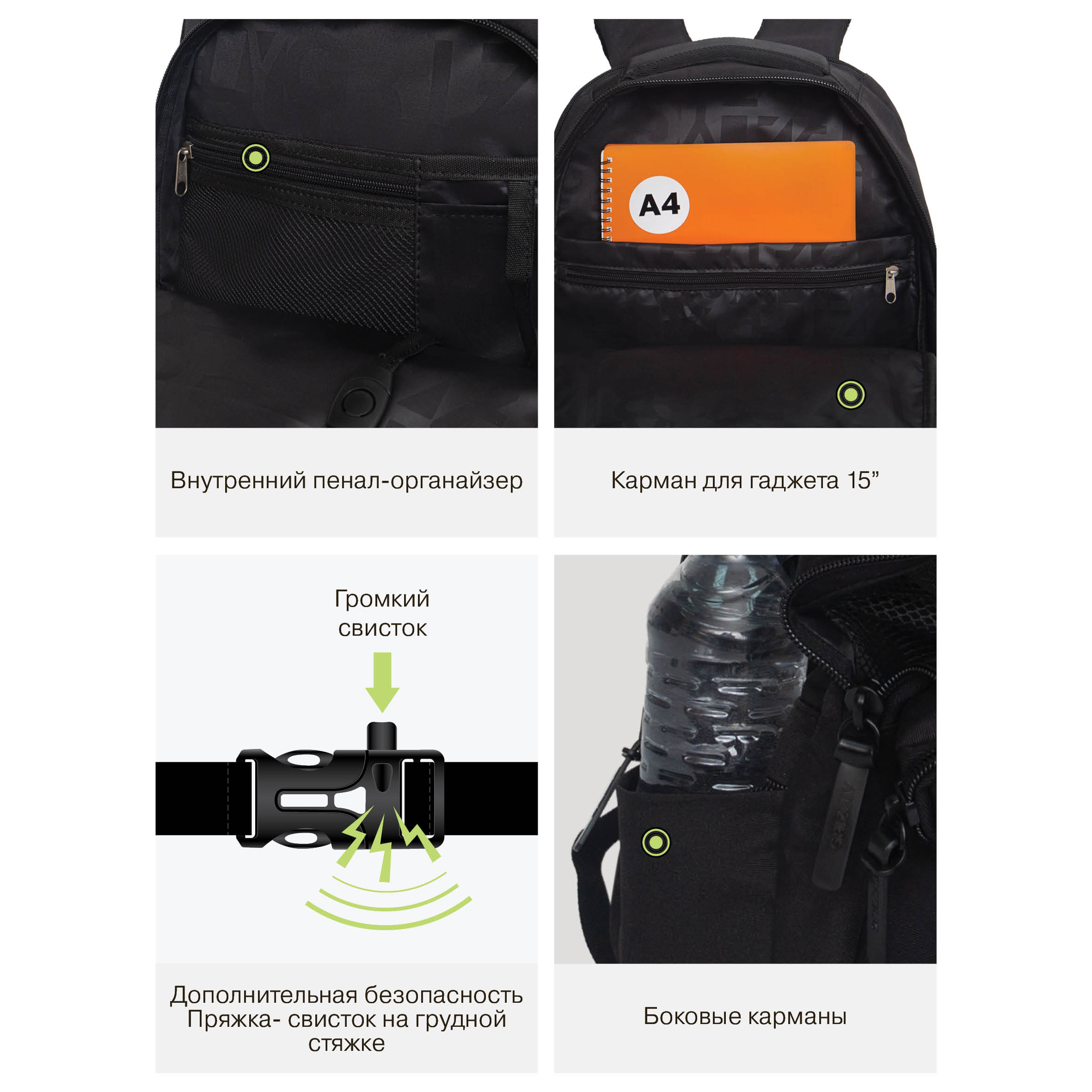 Рюкзак Grizzly для мальчика - фото 12