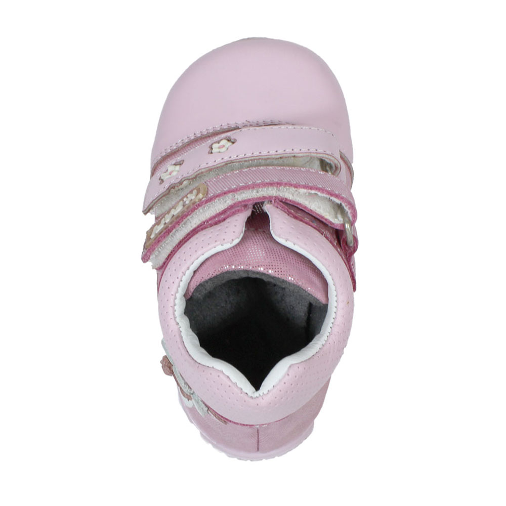 Ботинки Europen 1552-03-SV EUROPEN Ботинки для девочки,розовый кож/нуб - фото 3