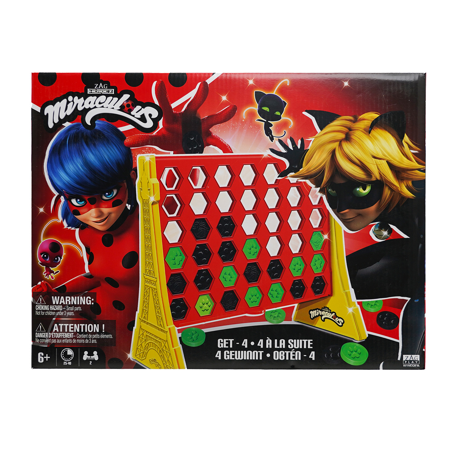 Настольная игра Miraculous Покори Париж - фото 1