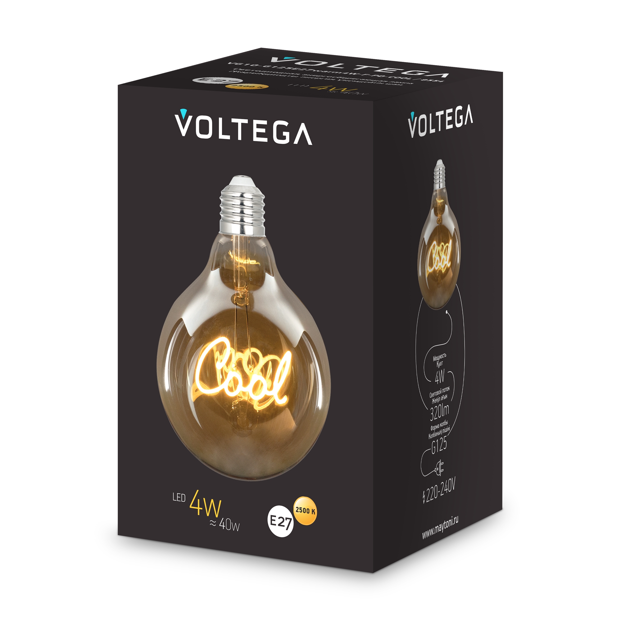 Лампочка декоративная VOLTEGA 8554 - фото 5