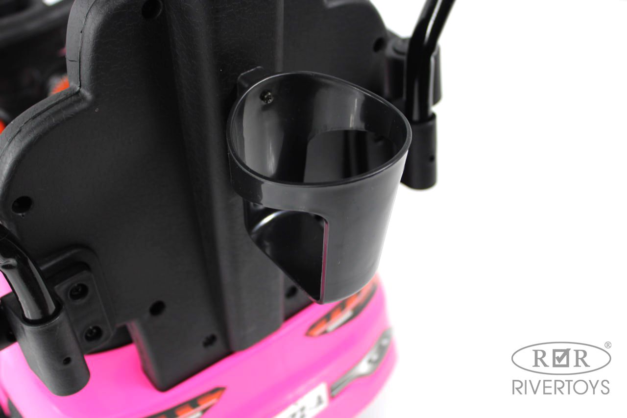 Каталка RIVERTOYS Z005ZZ-A-PINK розовый - фото 4