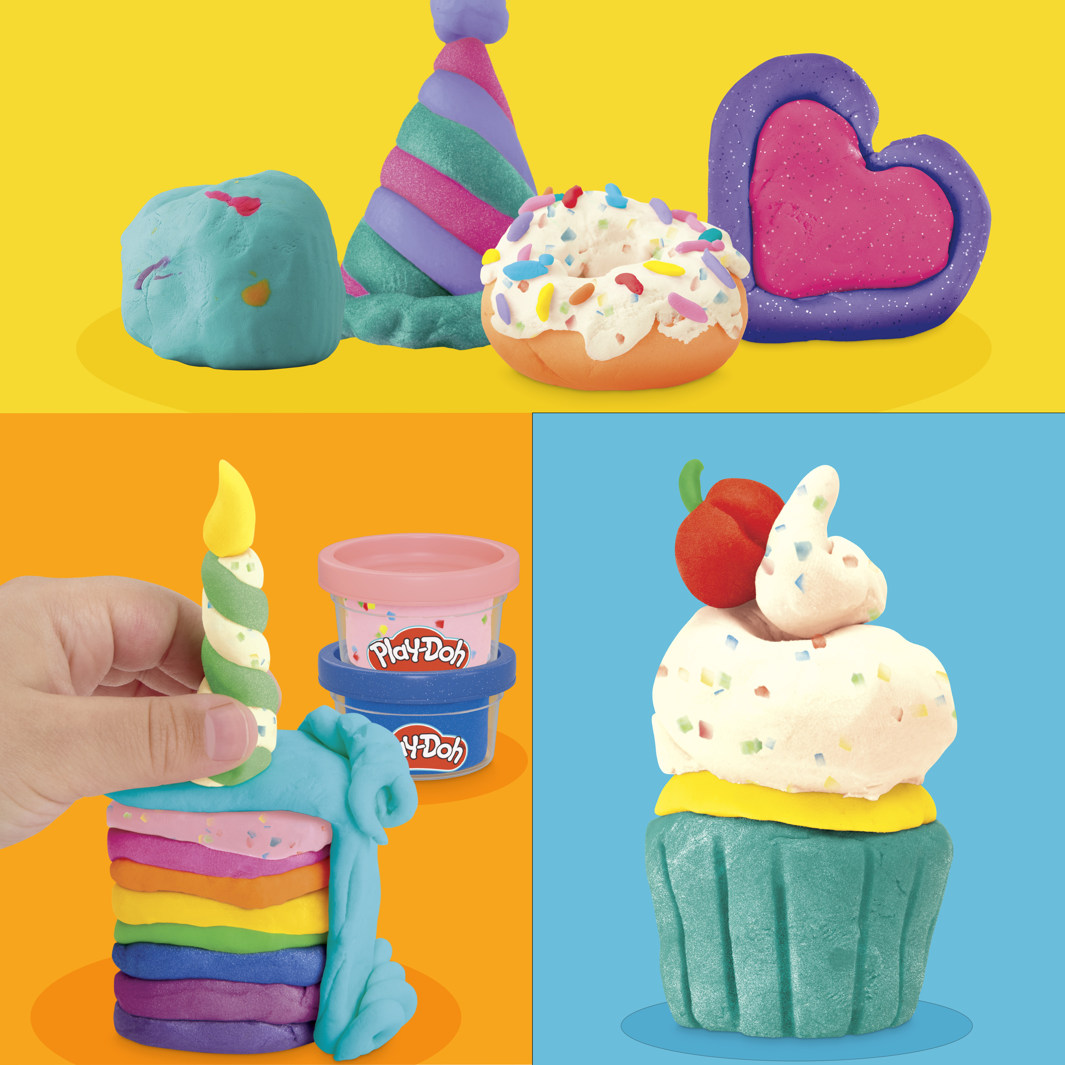 Масса для лепки Hasbro Play Doh 21шт Любимые цвета - фото 5