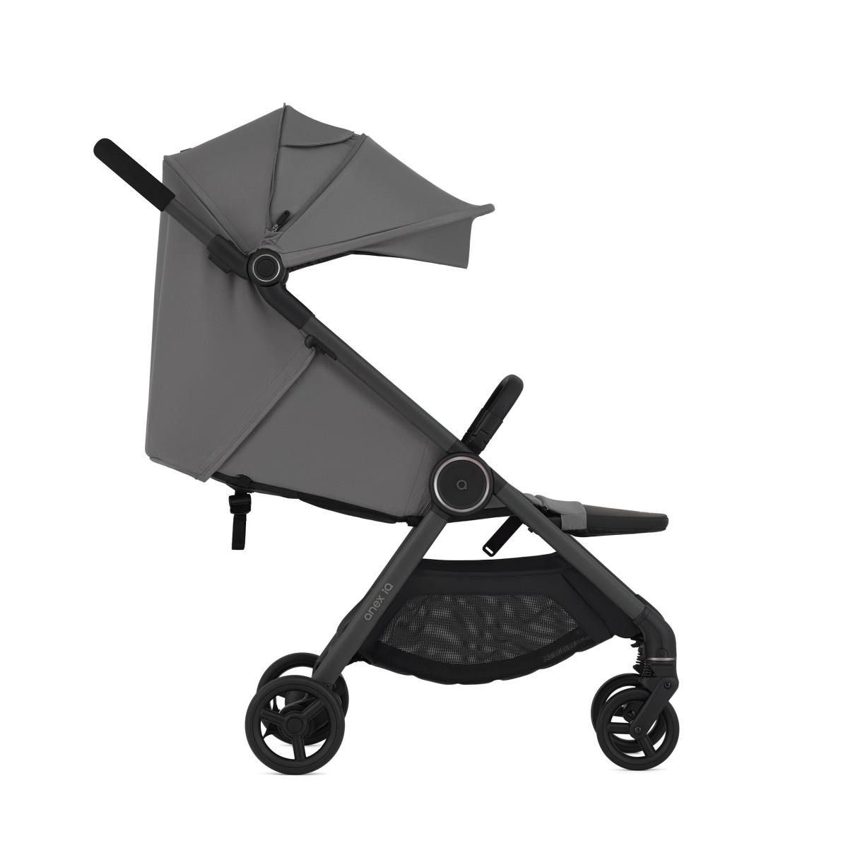 Коляска 2в1 Anex IQ Base 2025 серый - фото 15