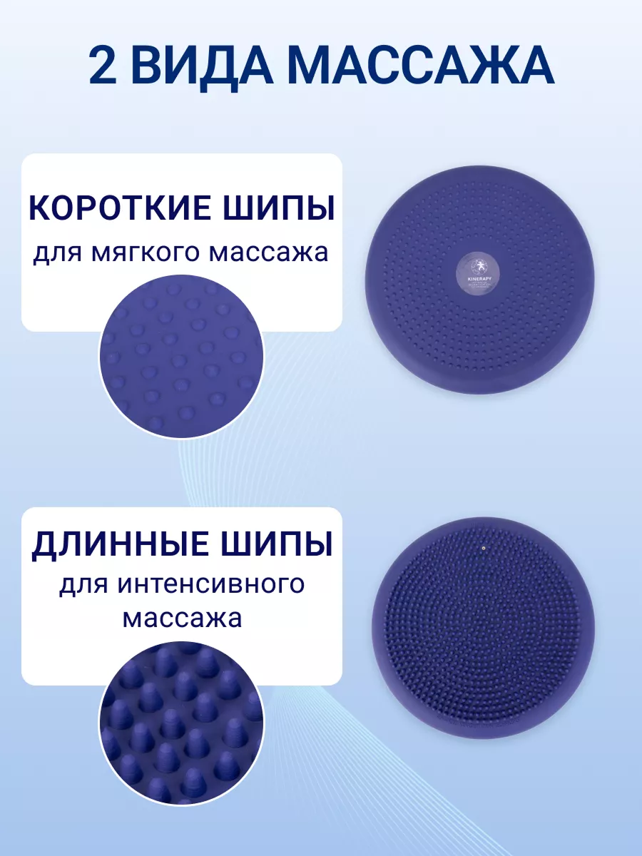 Диск массажно-балансировочный KINERAPY подушка Balance Disk - фото 2