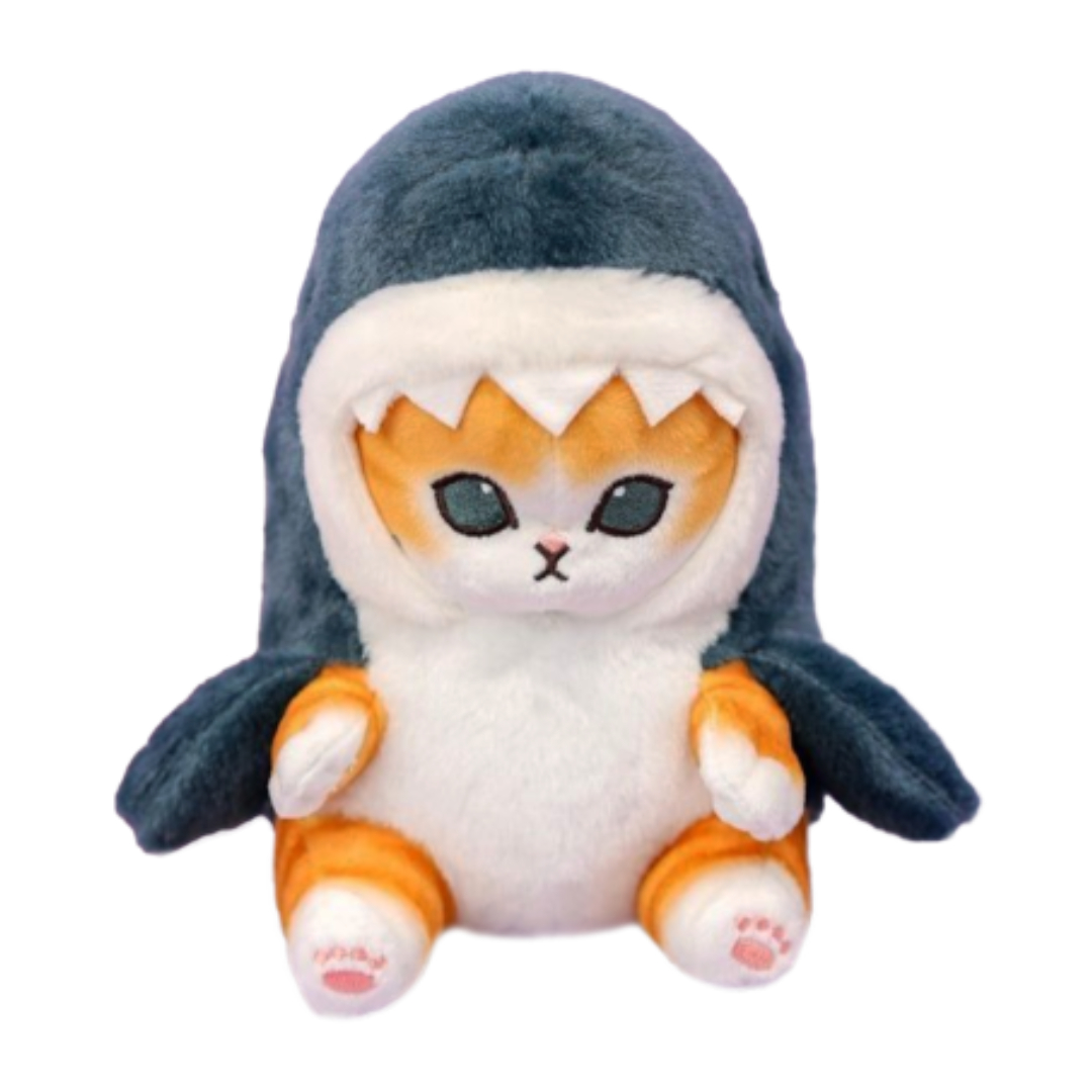 Игрушка мягкая Yellow Monkey акула - фото 1