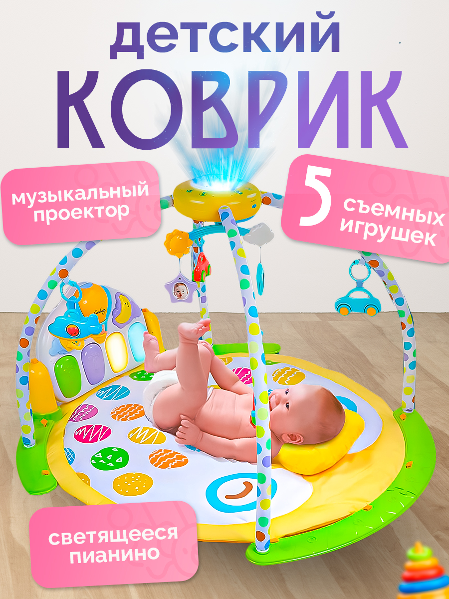 Коврик SHARKTOYS с дугами - фото 1