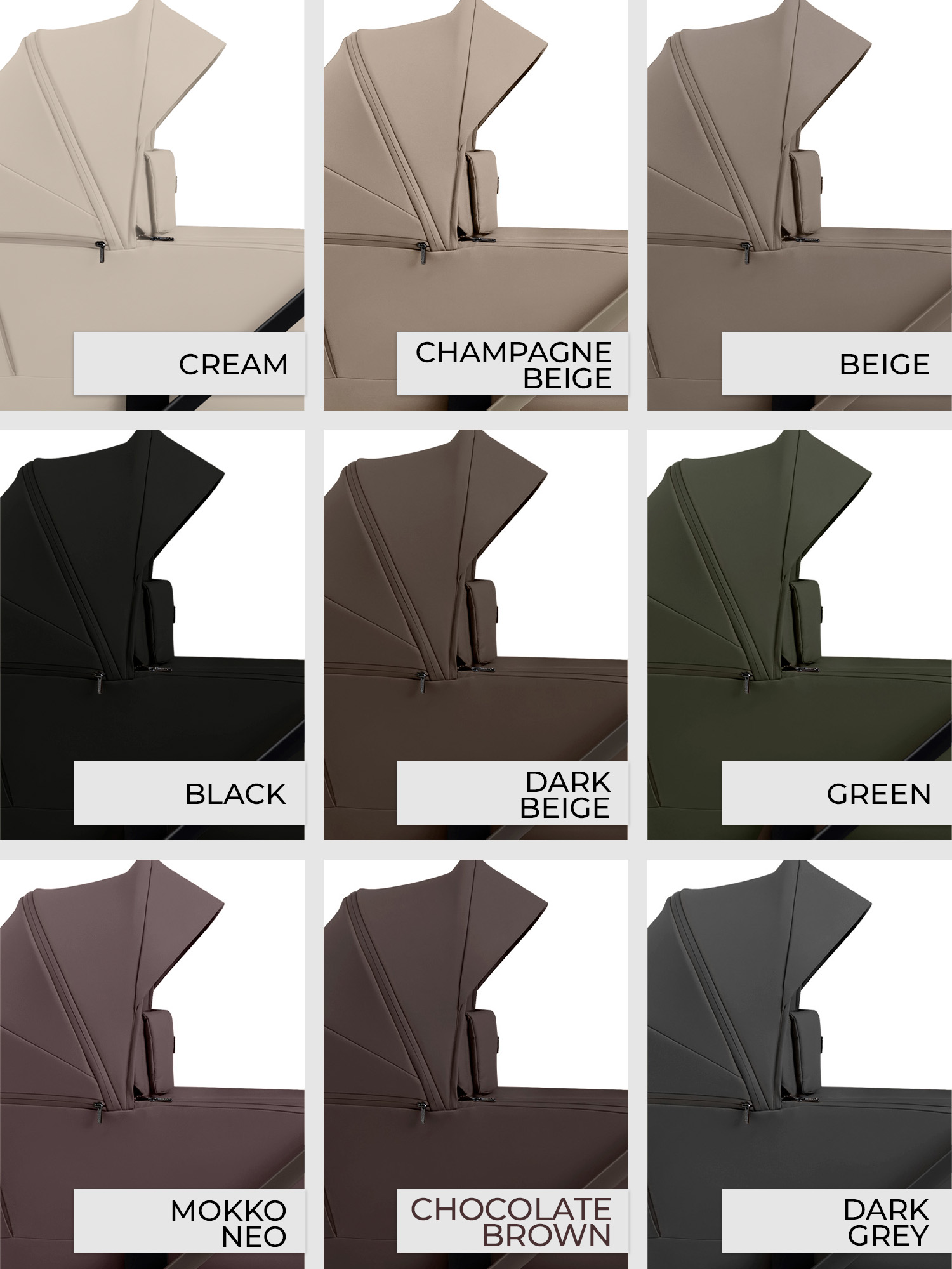 Коляска 2в1 Sweet Baby Elegante Therma Colore Champ бежевый - фото 14