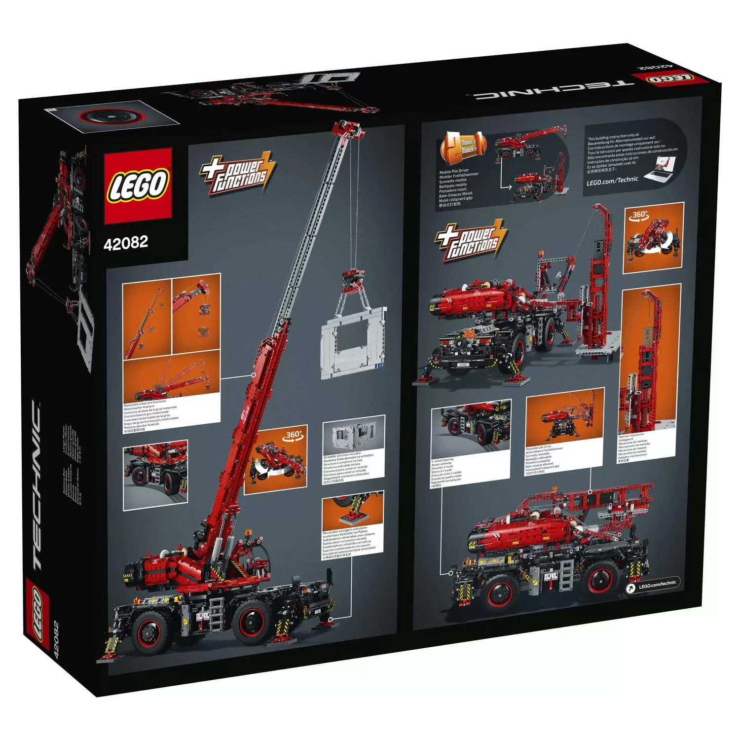 Конструктор LEGO Technic 42082 4057 дет. - фото 2
