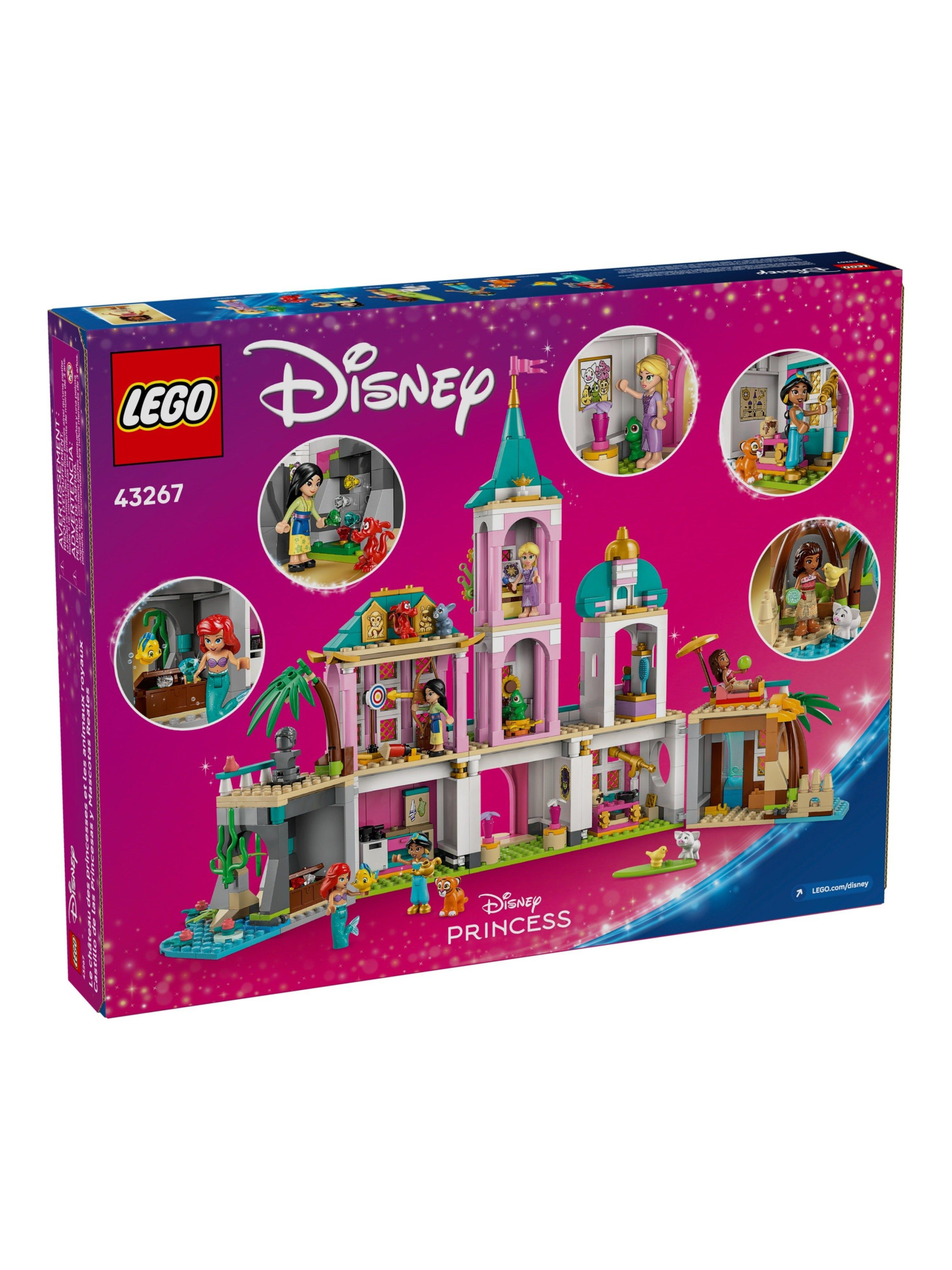 Конструктор LEGO Disney Princess Замок принцессы и питомцы 787 дет. - фото 8