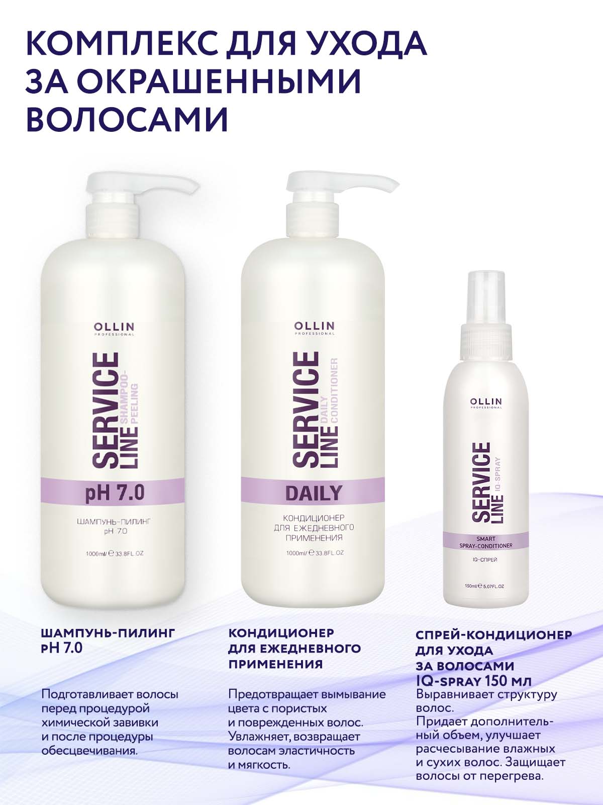 Шампунь Ollin 1000 мл - фото 6