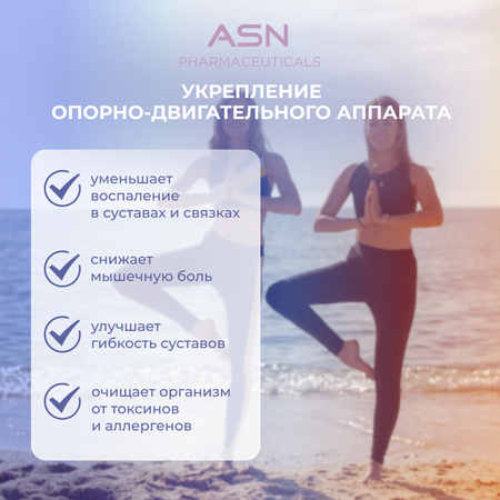 БАД ASN PHARMACEUTICALS Глюкозамин Хондроитин Мсм