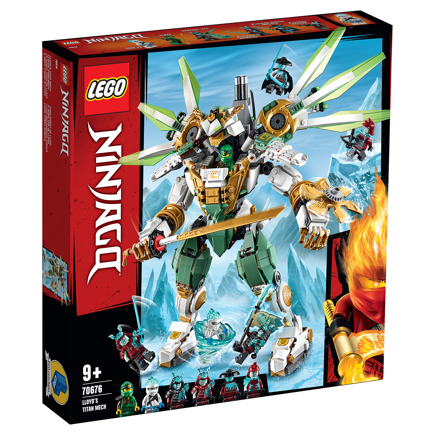 Конструктор LEGO NINJAGO блочный - фото 2