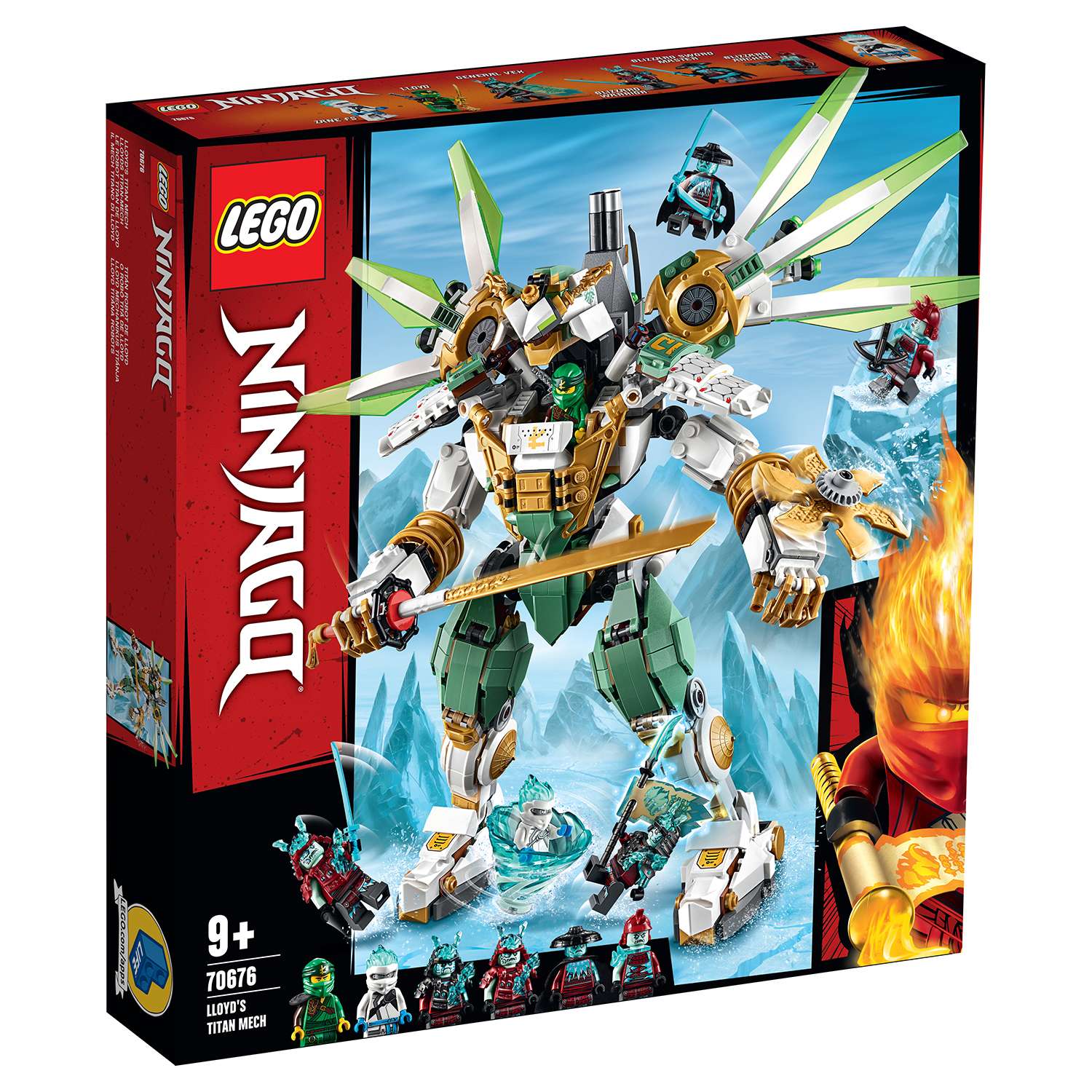Конструктор LEGO NINJAGO блочный - фото 2