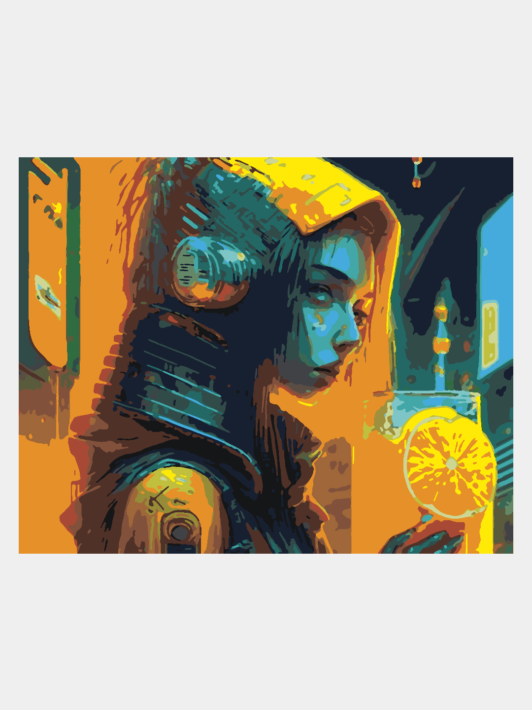 Картина по номерам Selfica Цитрусы - фото 1