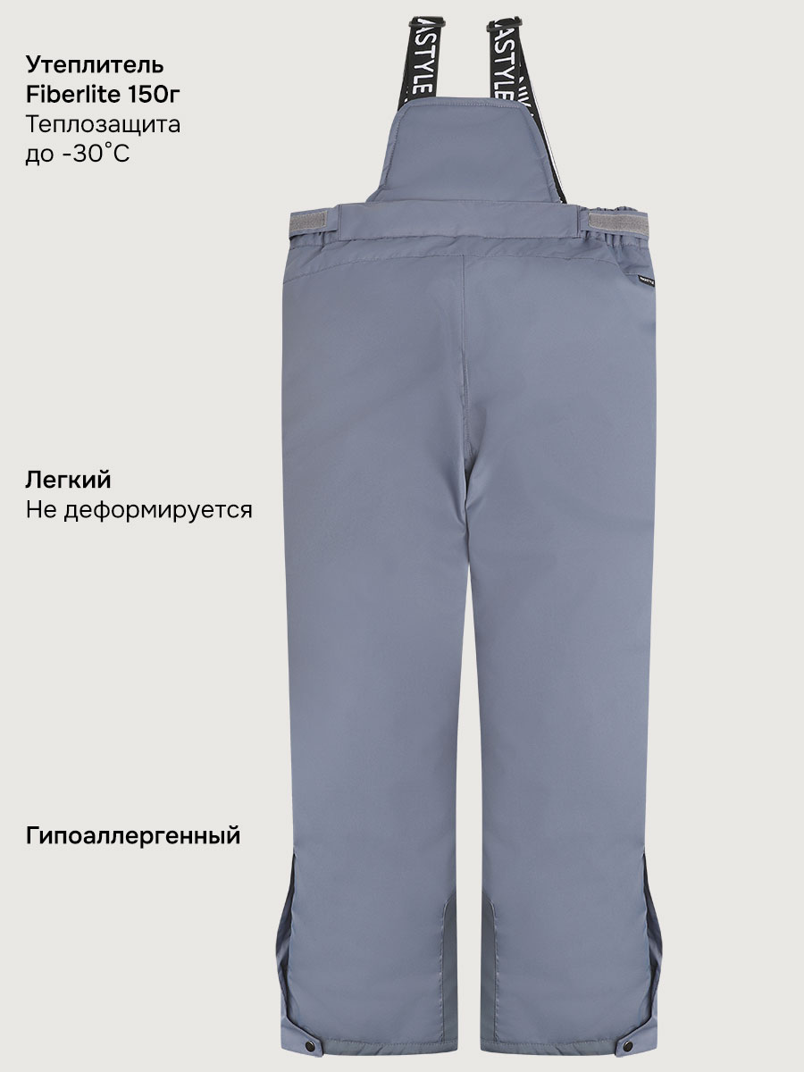 Брюки NIKASTYLE 2з4924 серый - фото 4