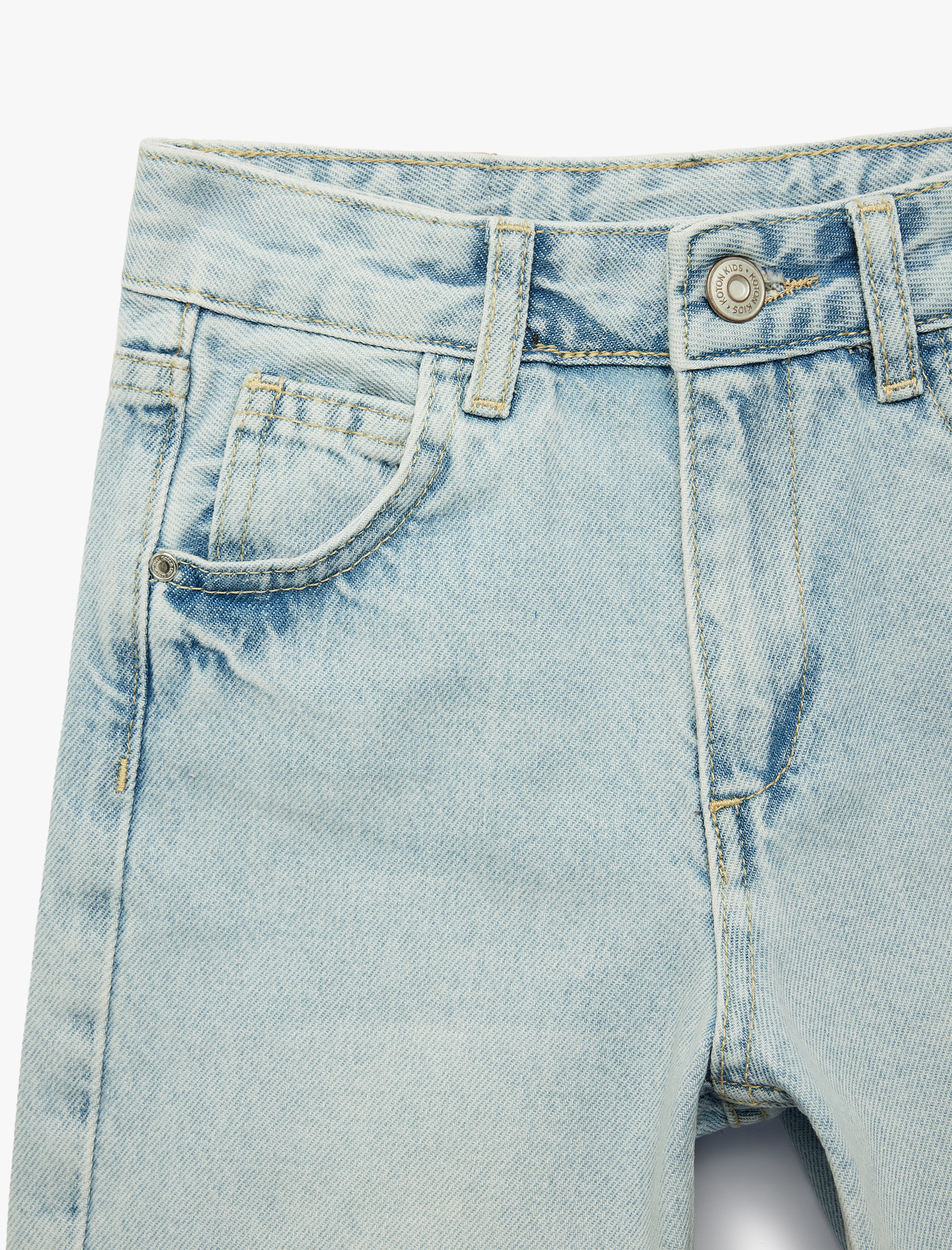 Джинсовые шорты KOTON 6SKG40029ADLIN - фото 3