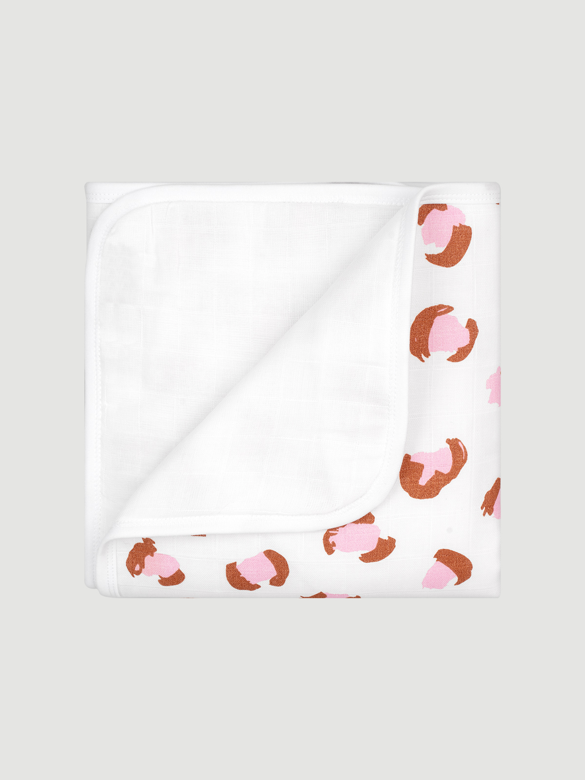 Одеяло Mjolk Леопард 75 x 100 см муслин - фото 2