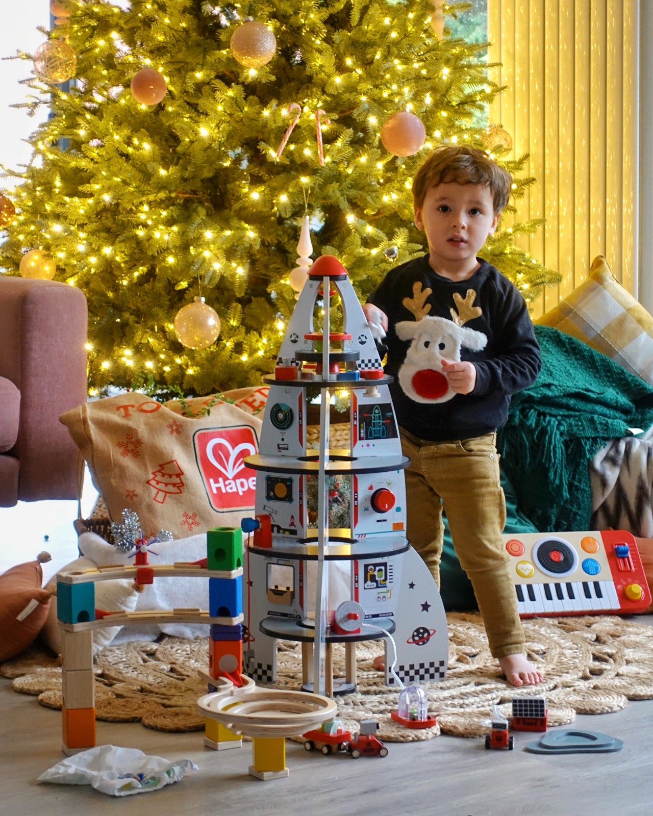 Набор игровой HAPE Четырехступенчатый космический корабль E3021_HP E3021_HP - фото 1