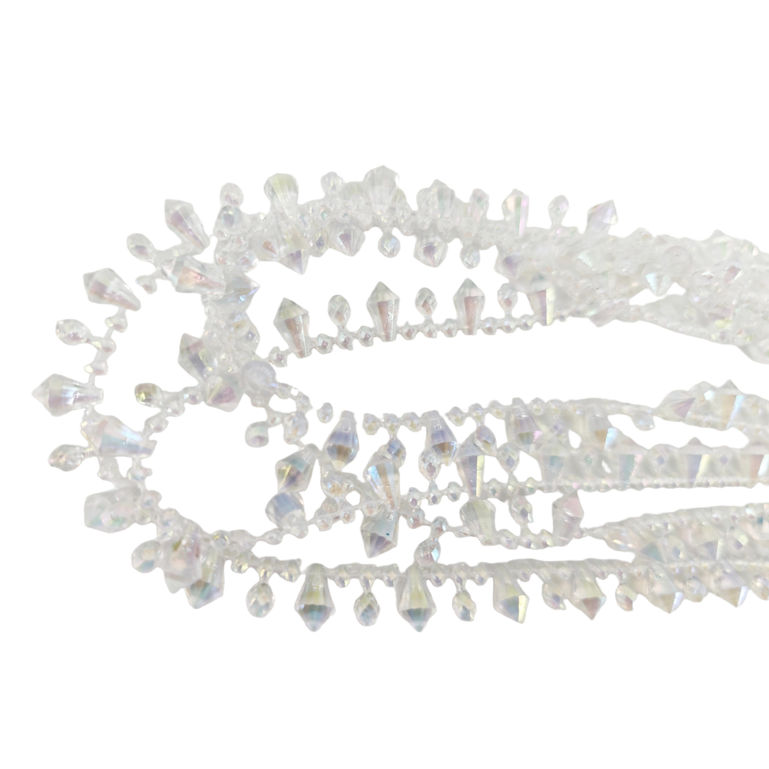 Бусы декоративные ё перламутровые - фото 2