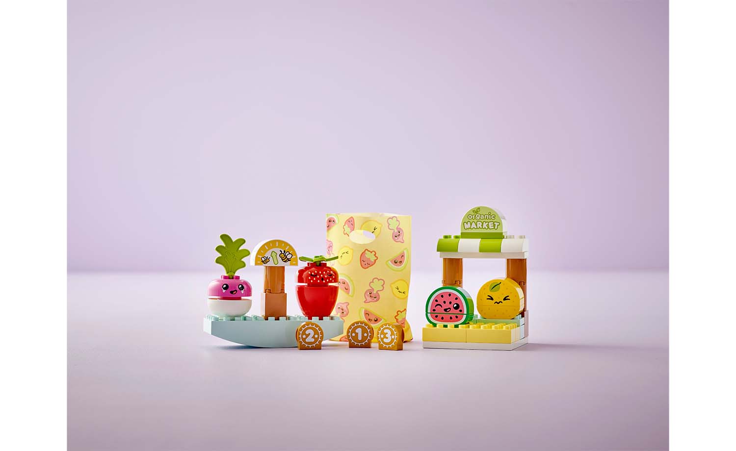 Конструктор LEGO DUPLO Органический рынок блочный - фото 15