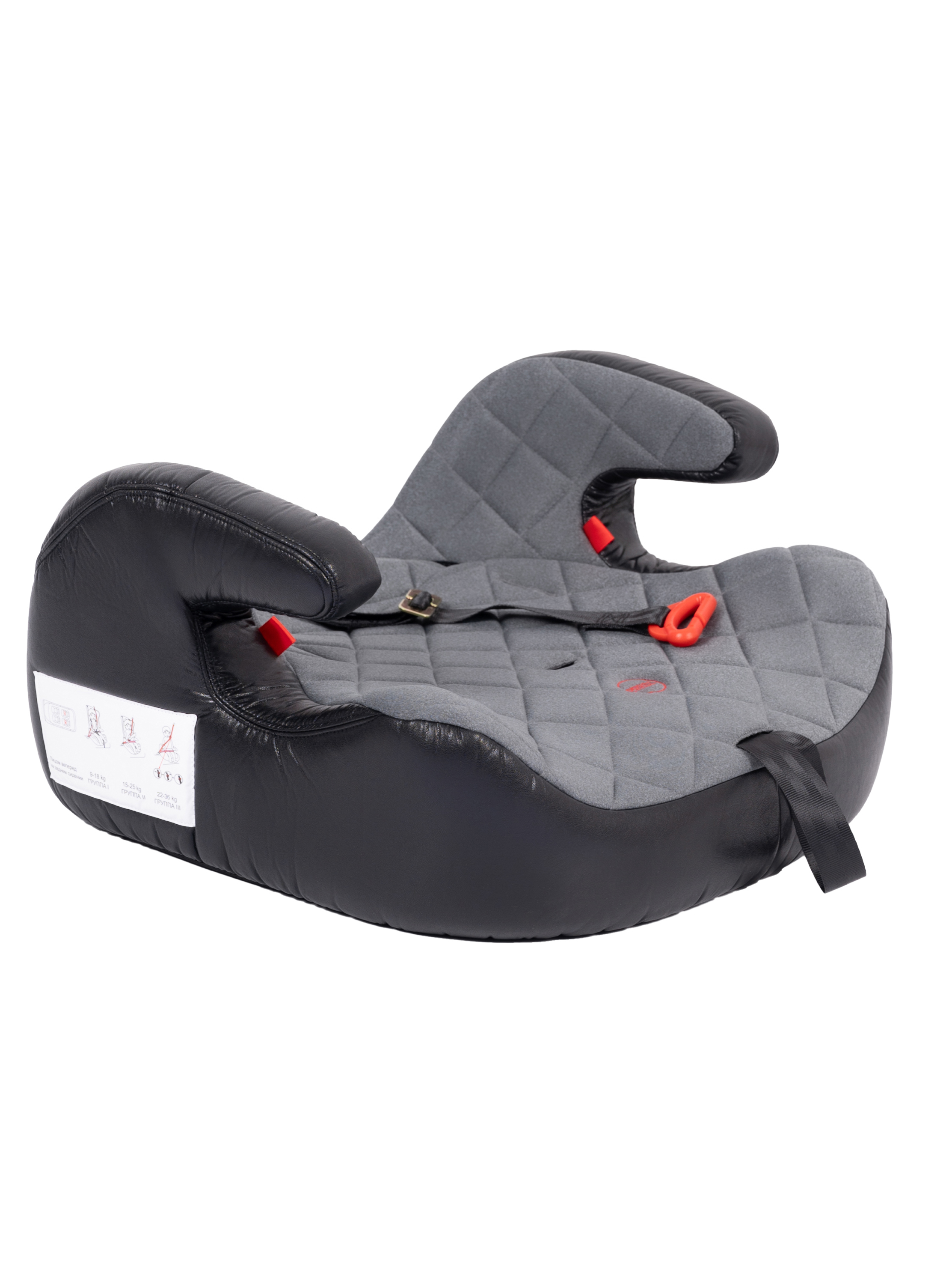 Автокресло Kingbaby Legend 1/2/3 (9-36 кг) серый - фото 18