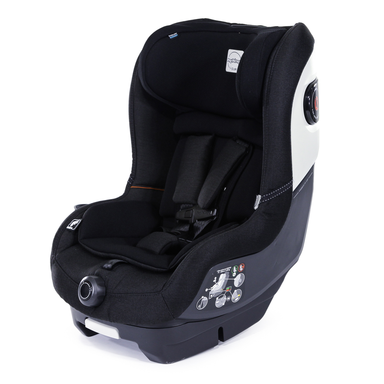 Автокресло Peg-Perego 1 (9-18 кг) черный - фото 1