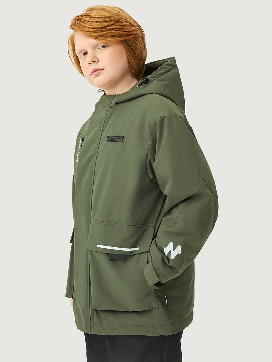 Парка NIKASTYLE п4м4326 хаки - фото 3