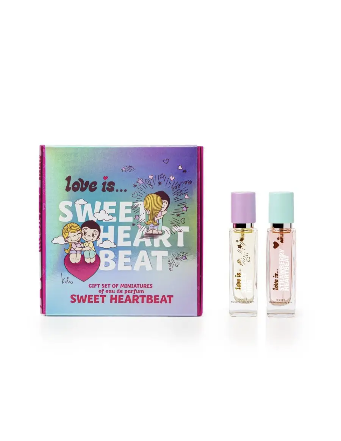 Туалетная вода 2шт по 15 мл Love is.. Sweet heartbeat - фото 1