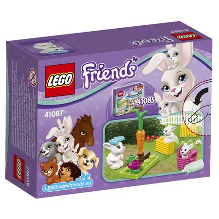 Конструктор LEGO Friends Зайчата блочный