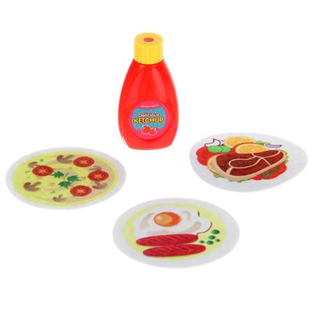 Игрушка Veld Co плита, посуда, продукты 7 предм.