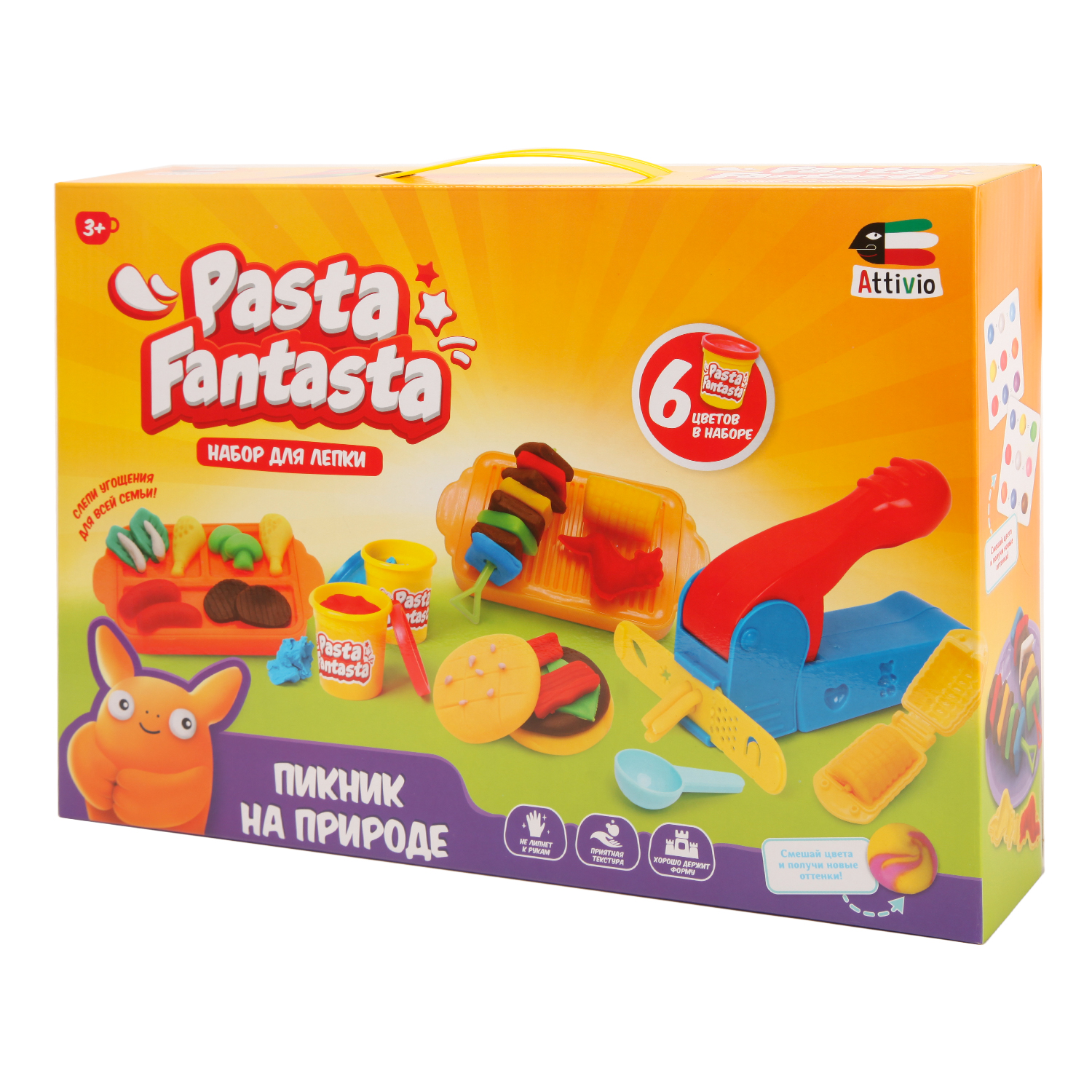 Тесто для лепки Attivio Пикник - фото 6