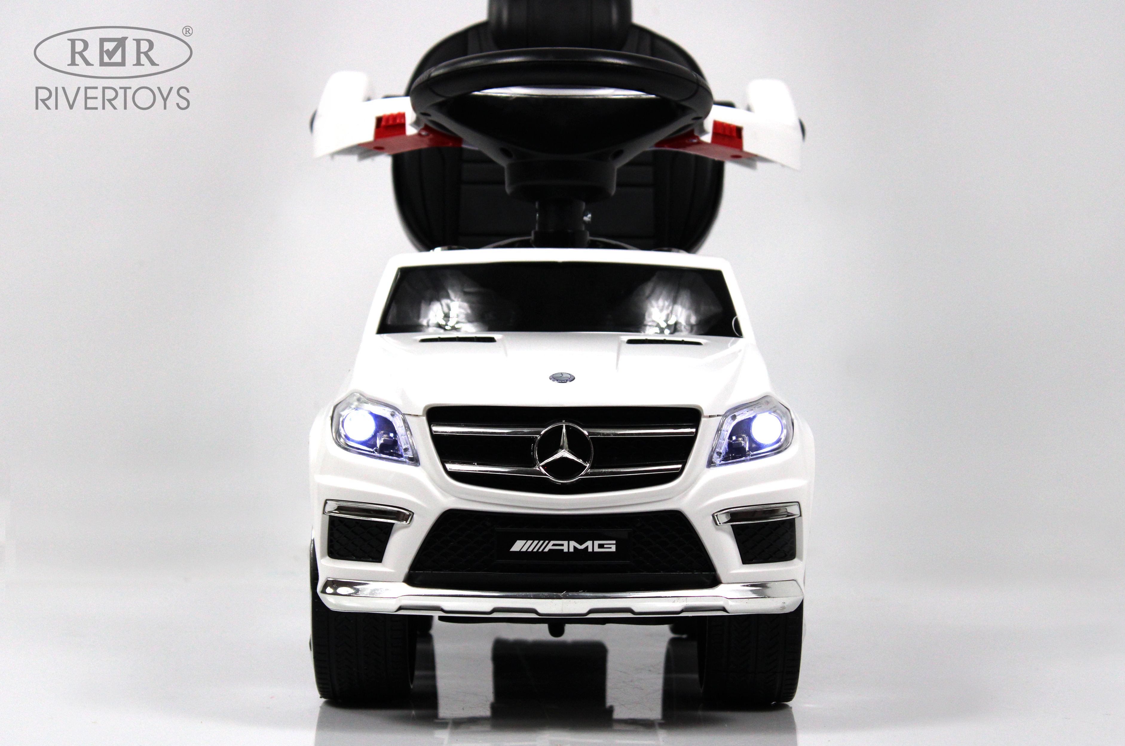 Электромобиль RIVERTOYS Mercedes A888AA-H-WHITE - фото 4